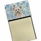 Edge Collections-3" x 3"-Multicolor-Professional Desk Sticky Note Dispenser with Watercolor Design-1 Pieces